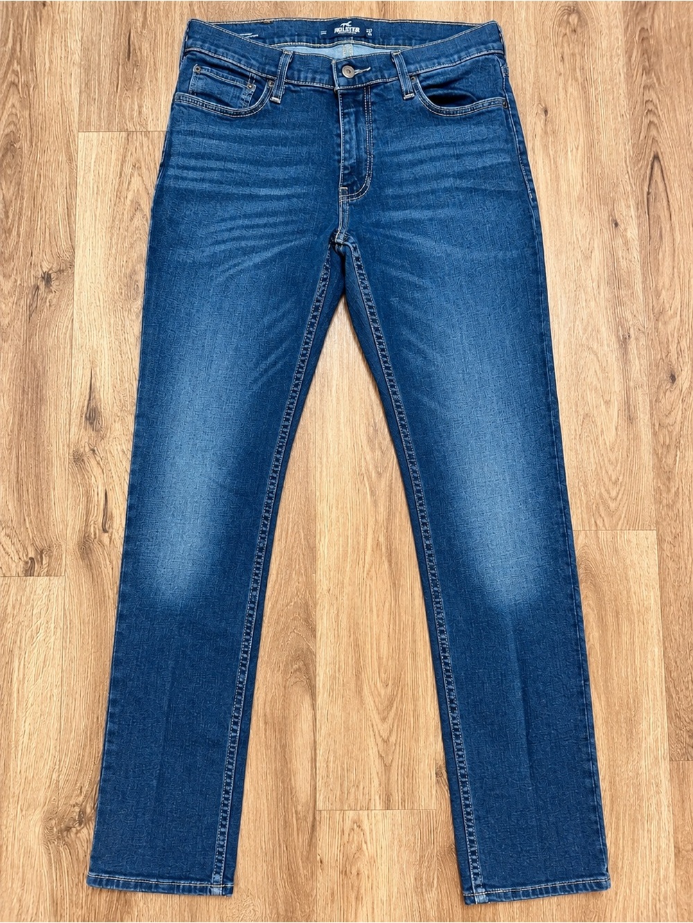 Hollister Epic Flex Skinny Jeans Men’s 33x32 Dark Wash